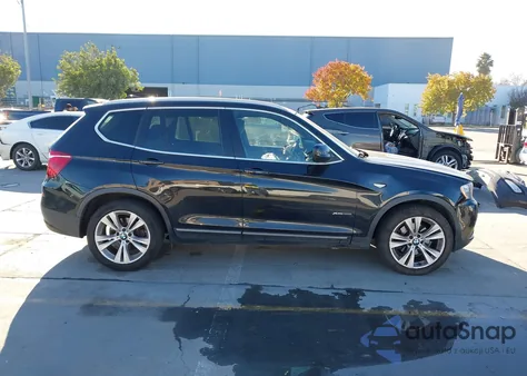 2012 BMW X3 xDrive35I z USA, uszkodzony, nr VIN 5UXWX7C54CL736026